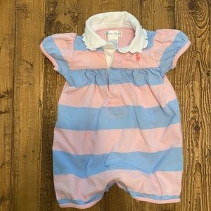 Ralph Lauren baby girl romper, 6m